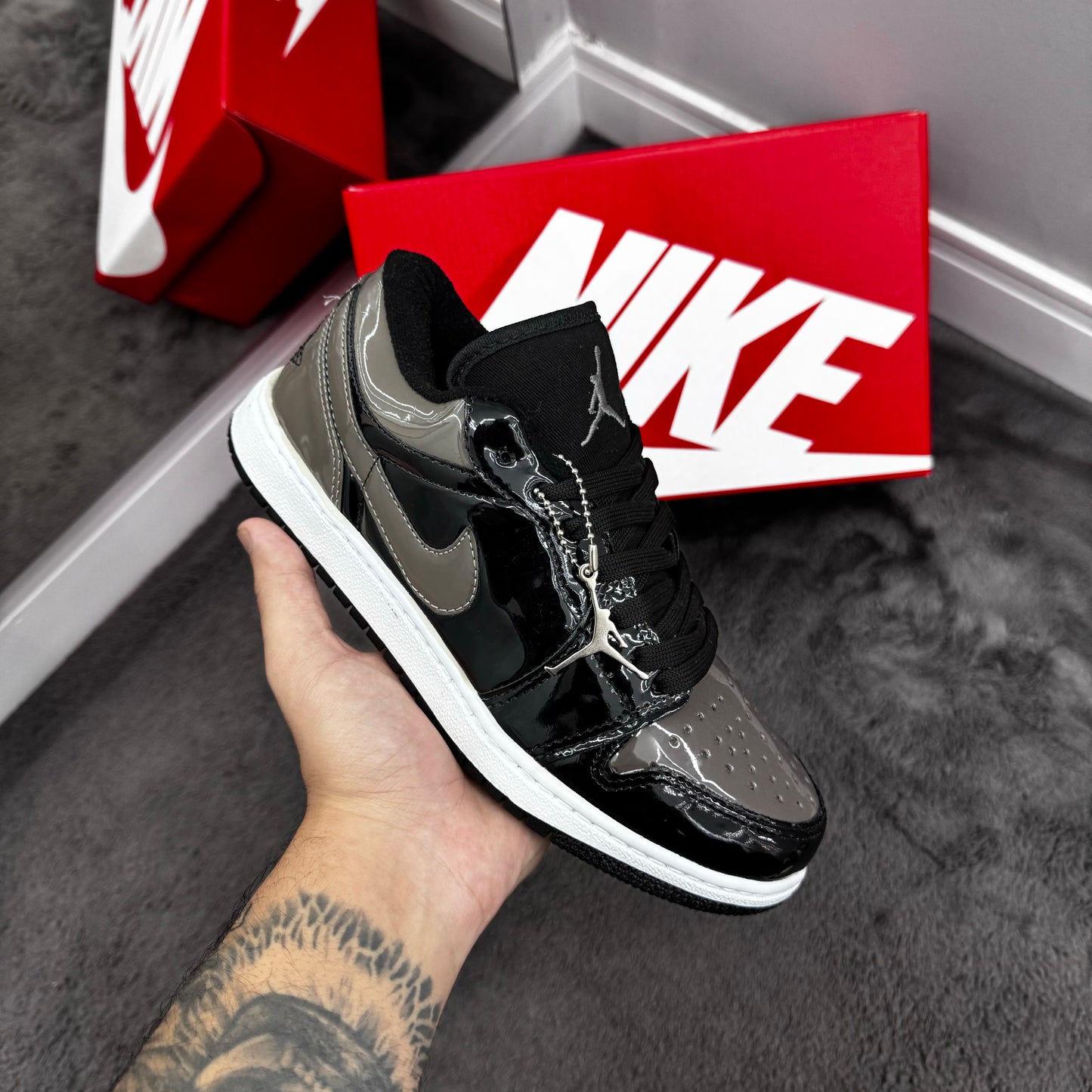 J Black Gray
