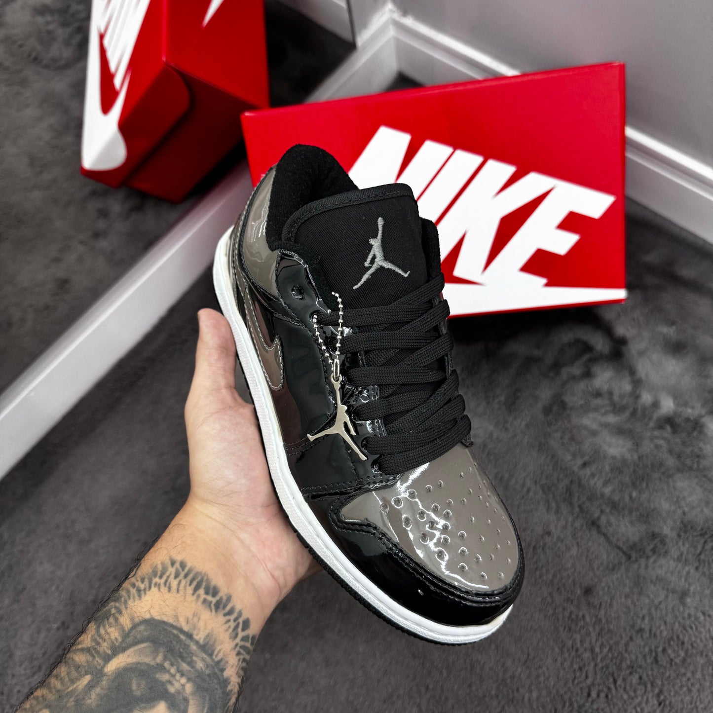 J Black Gray
